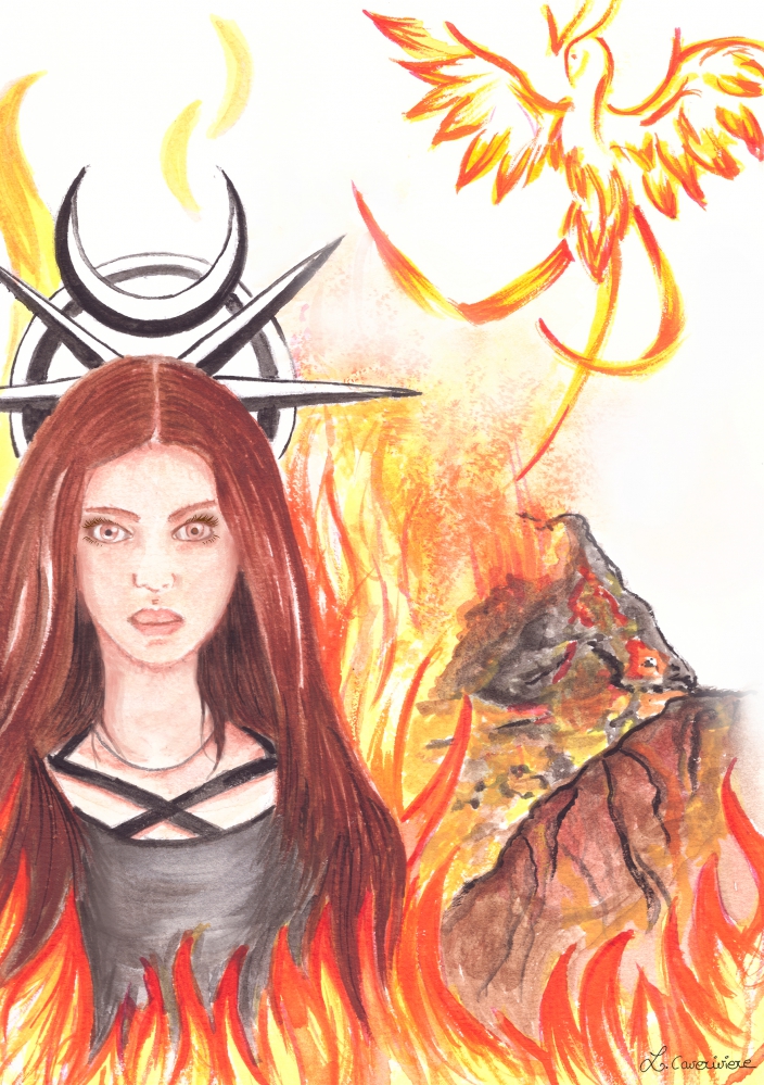 Femme volcan